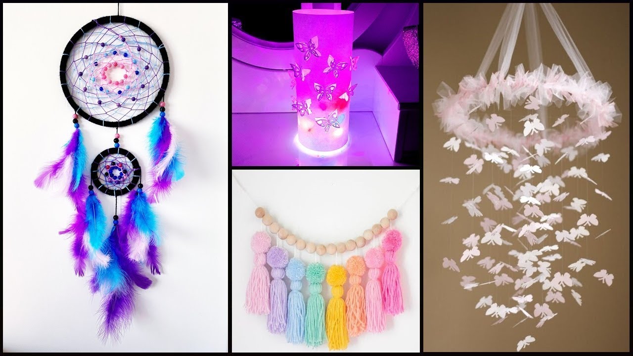 DIY – POMYSŁY NA PIĘKNE DEKORACJE POKOJU,KTÓRE POKOCHASZ - Dream Catcher – ozdoba wisząca i więcej