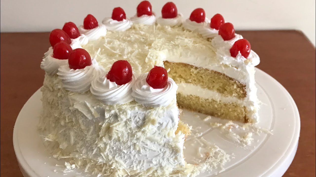 White forest cake recipe