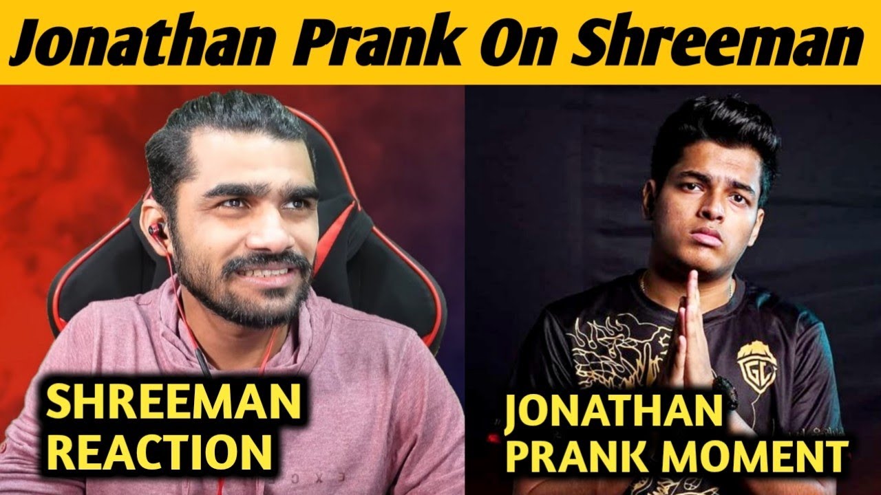 Jonathan Gaming Prank On Shreeman Legend 🤣 #Shorts #Short