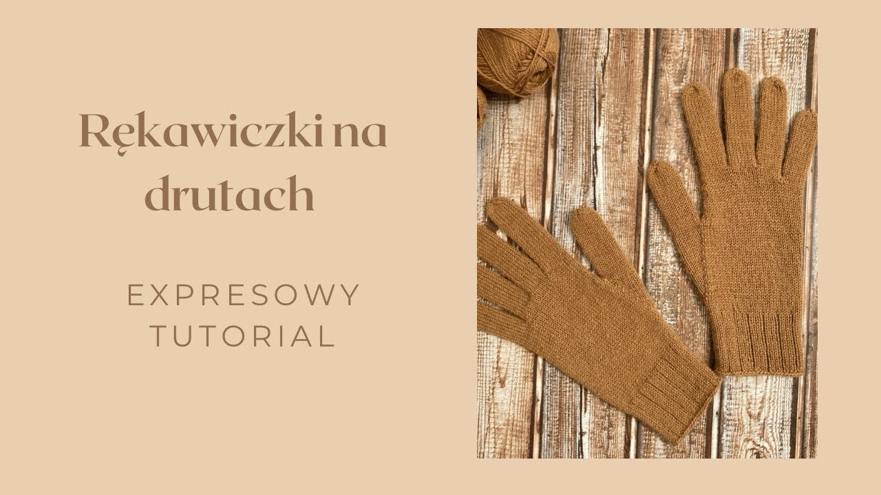 🧤 Rękawiczki na Drutach — Ekspresowy Poradnik + PDF | Prezent na 1000 Subskrypcji
