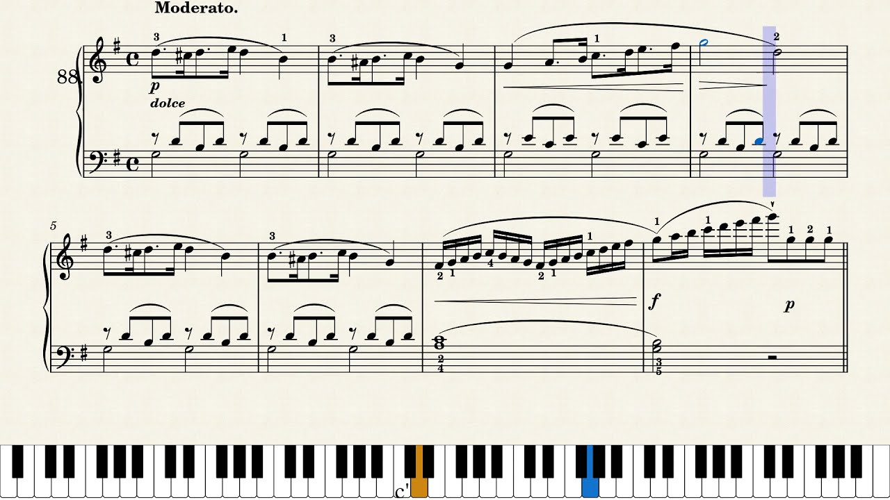 바이엘 88번 | Beyer Op.101 No.88