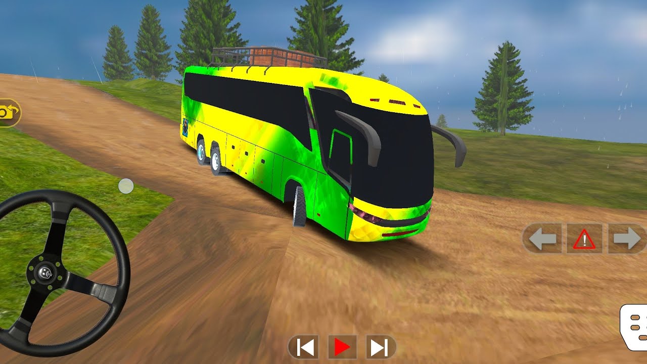 Coach Bus Simulator India Off Road Driving Bus Game Simulator Bablu Gamer Gameplay Video Part 682