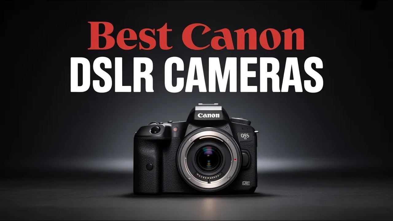 Top 3 Best Canon DSLR Cameras | Ultimate Buying Guide (2026)