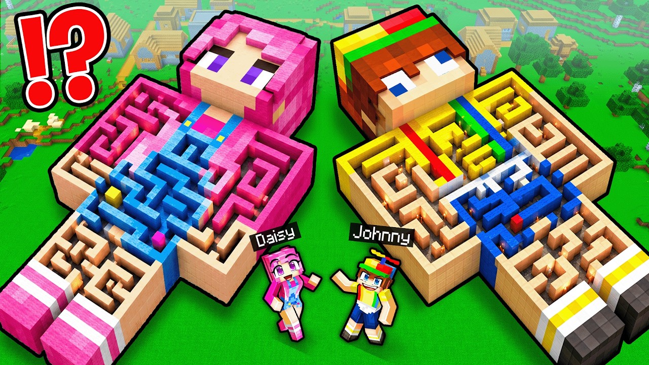 БИТВА ЛАБИРИНТОВ-СТАТУЙ в Minecraft...