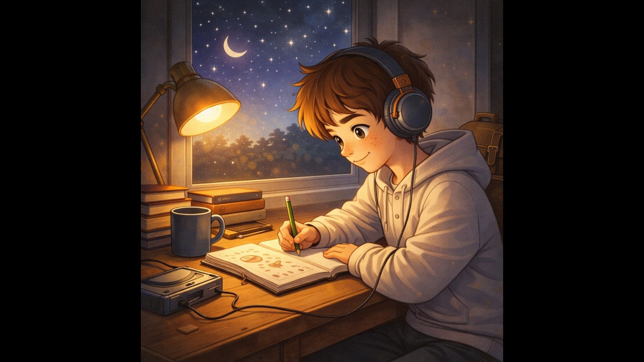 Study with Leo – Homework Beats | 1 Hour Lofi for Focus