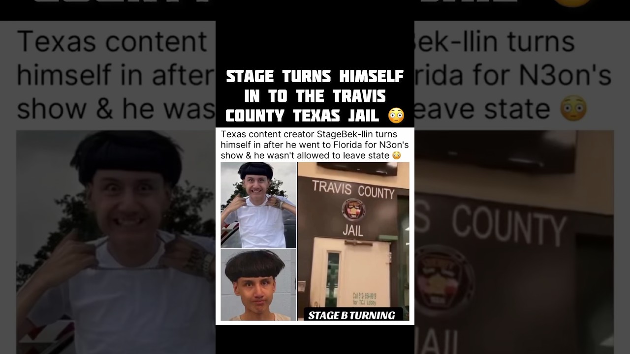 StageBeKillin turns himself in Jail 👀 #shorts #stagebekillin #foocommunity