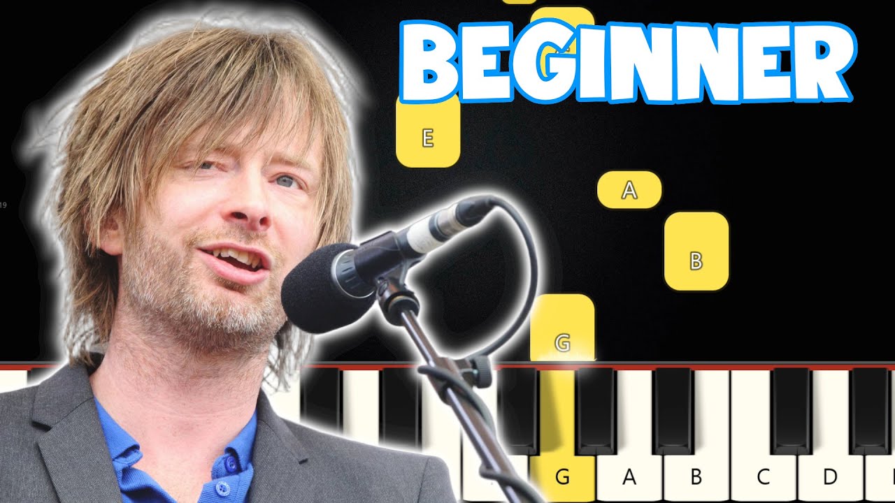 Let Down - Radiohead | Beginner Piano Tutorial | Easy Piano