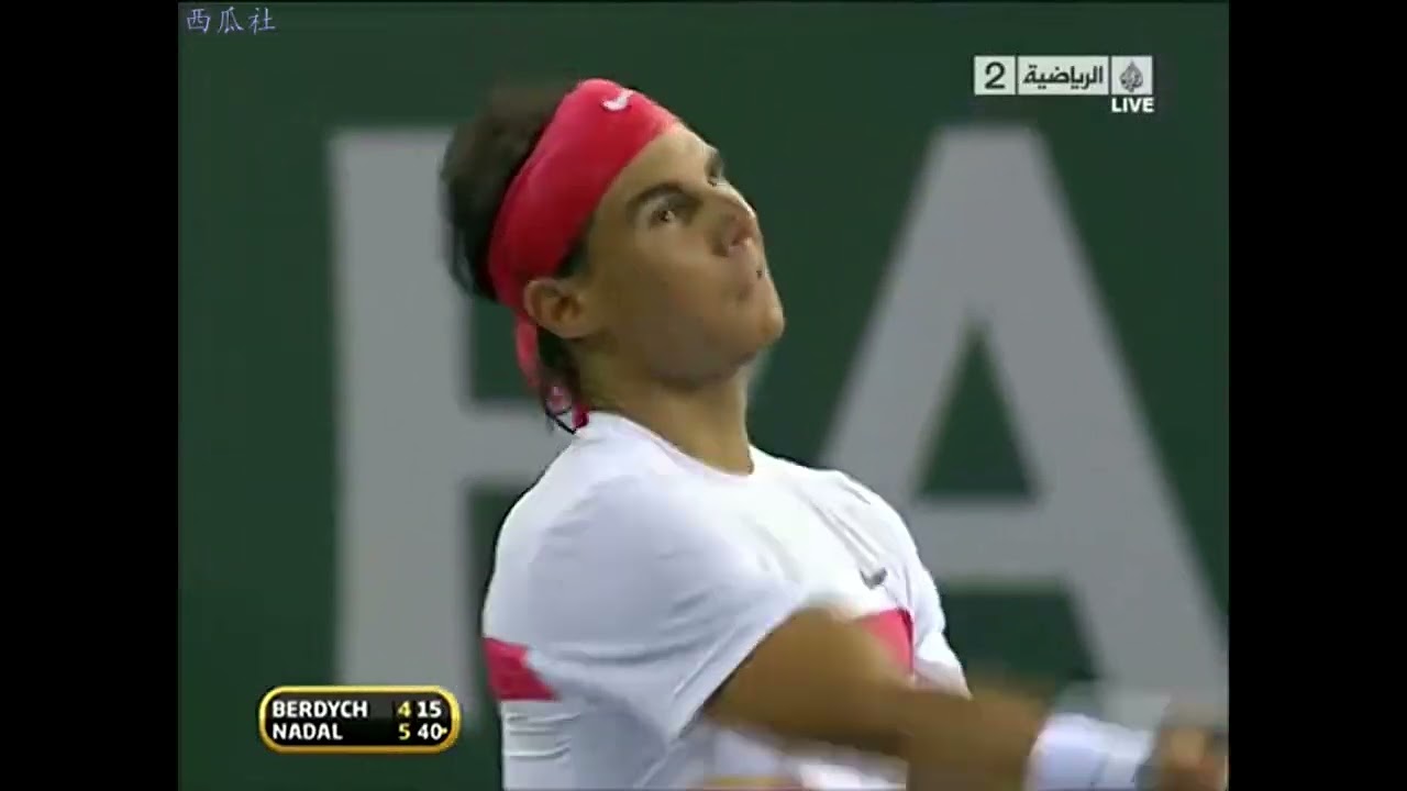 Rafael Nadal vs Tomas Berdych 2010 Indian Wells QF Highlights
