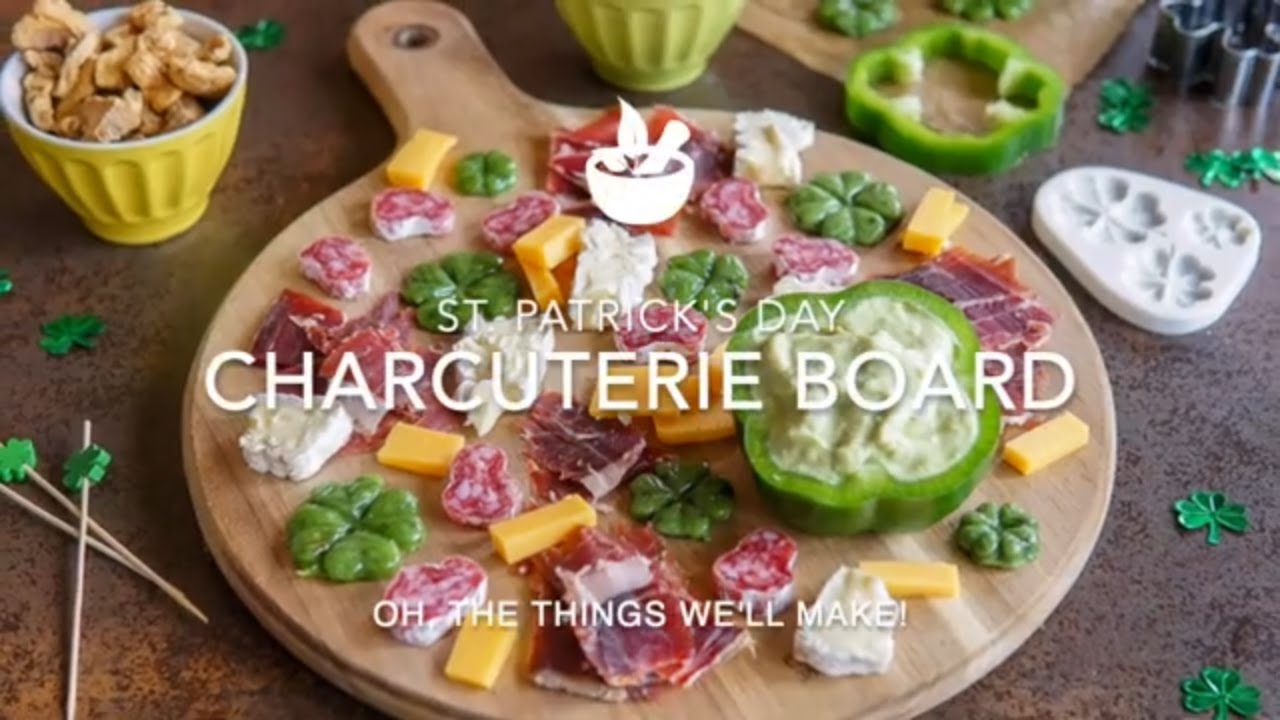 St. Patty's Day Charcuterie Board: Festive Meat and Cheese Grazing Board