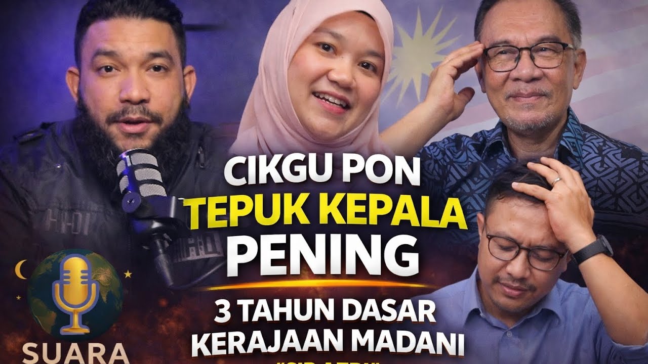 3 Tahun Dasar Kerajaan Madani ‼️Cikgu Pon pening Kepala 