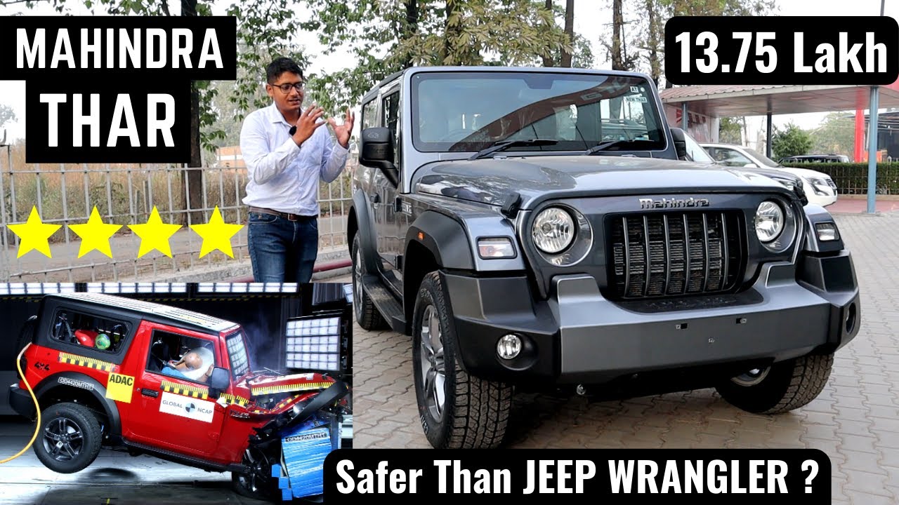 New Mahindra Thar - India's Safest Off-Road SUV | New Interiors, Features | Mahindra Thar 2022 4X4