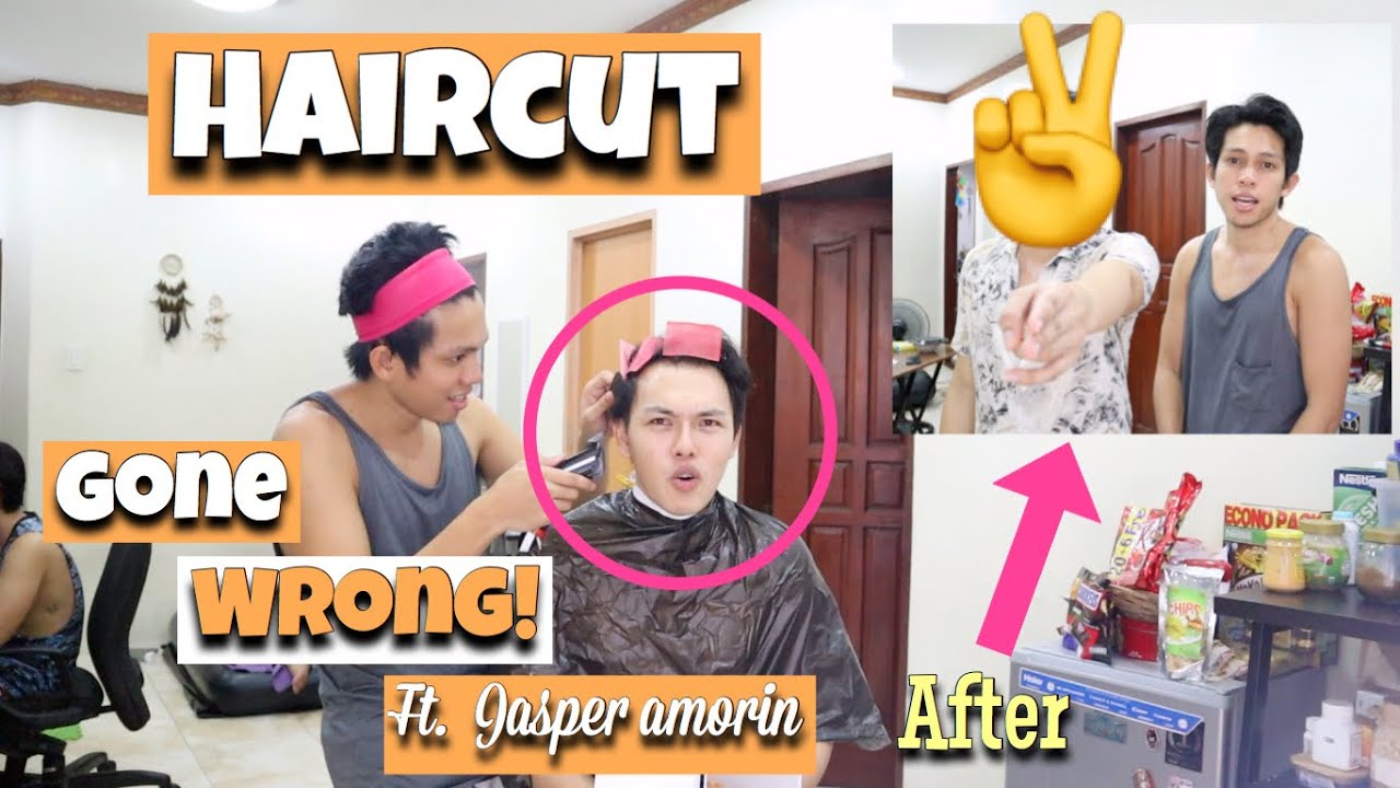 HAIRCUT GONE WRONG! ft. JASPER AMORIN!