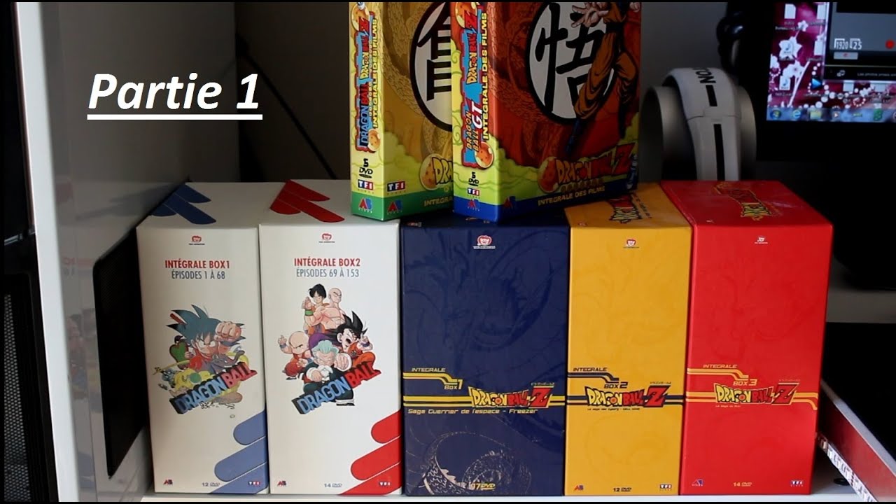 Unboxing Intégrale DVD DB DBZ collector non censuré -partie 1-