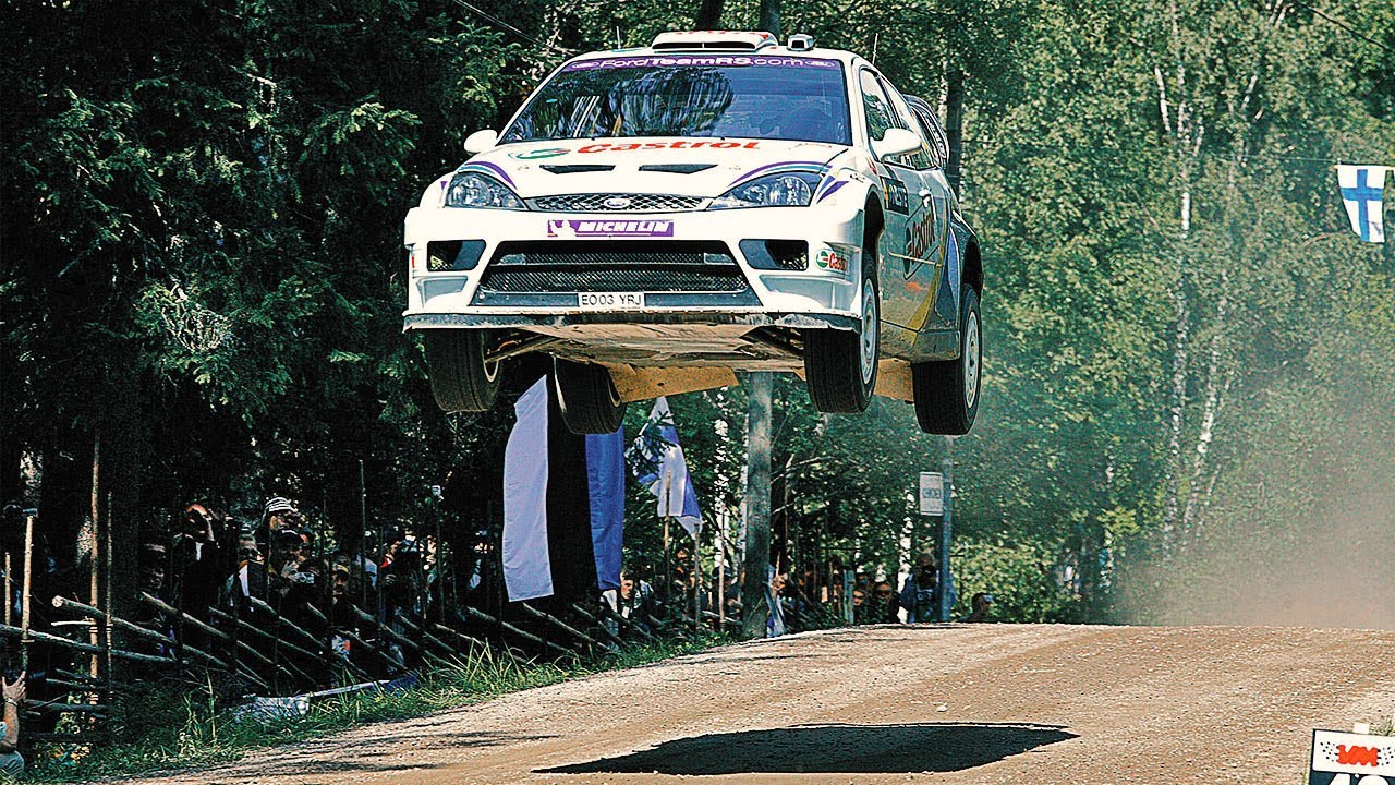 Flying High - WRC Rally Finland with pure engine sounds (years 1999-2010)