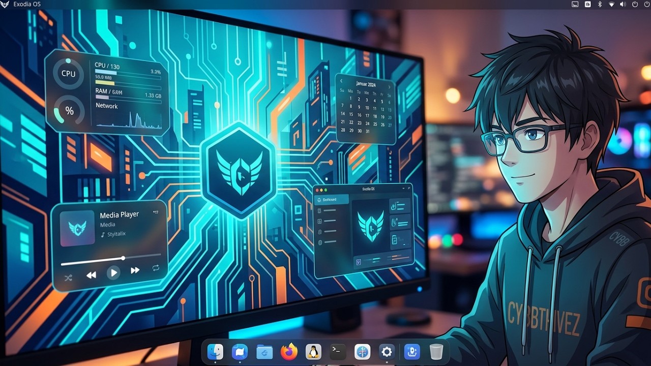 Exodia OS: Естетичний арсенал