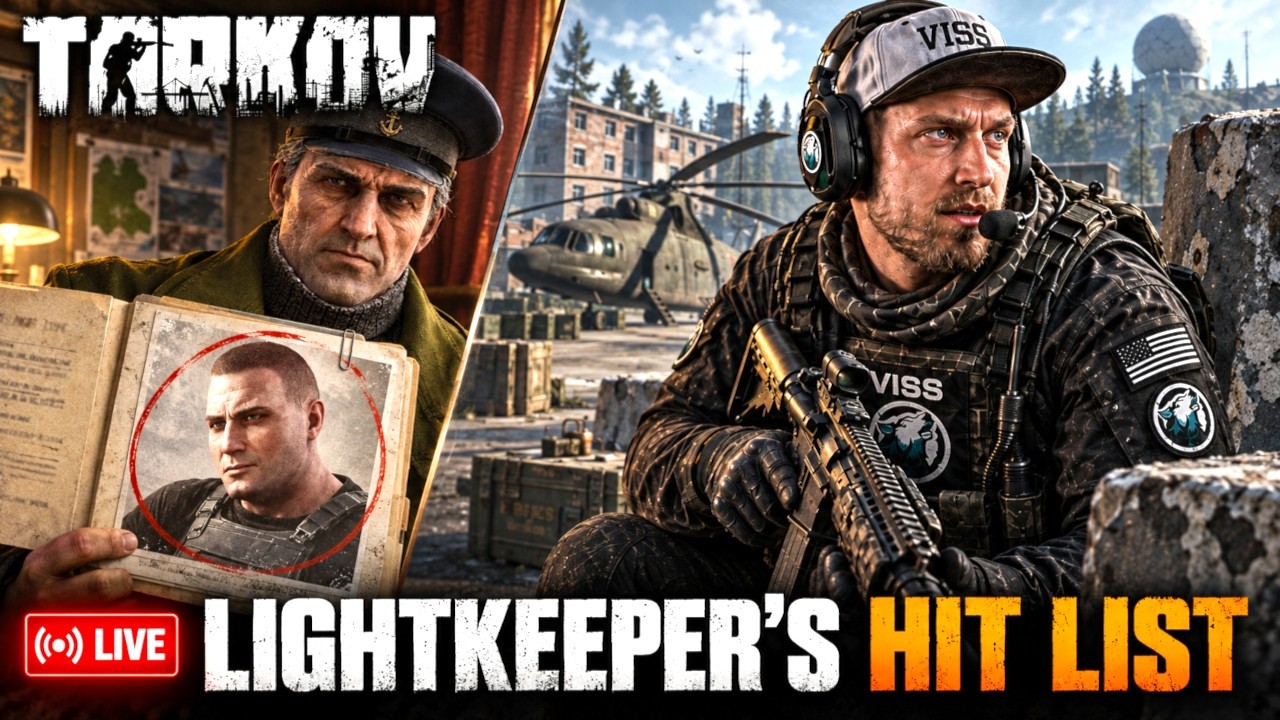 🔴 LIVE &mdash; Lightkeeper Wants Glukhar Dead&hellip; We&rsquo;re Going In | Escape From Tarkov