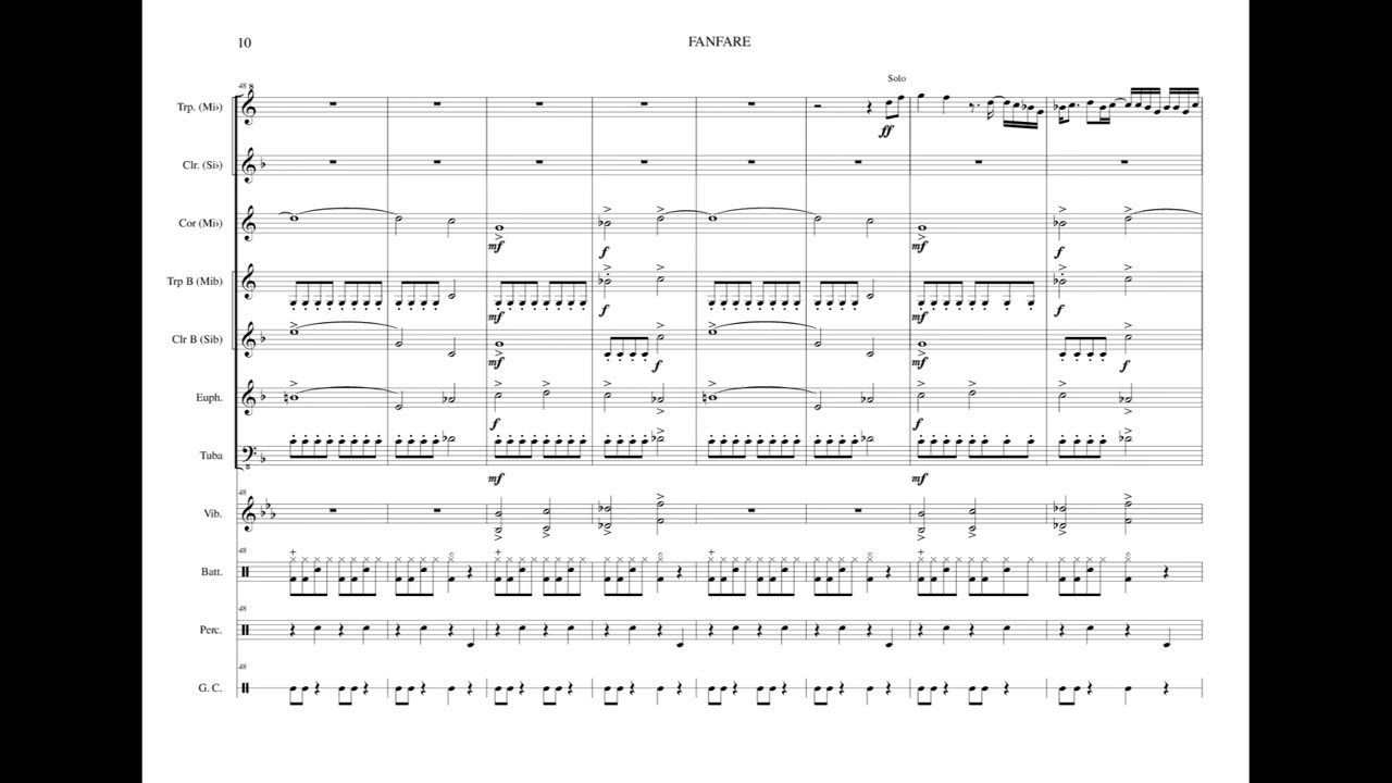 FANFARE (Trombone Shorty) - Batterie-Fanfare