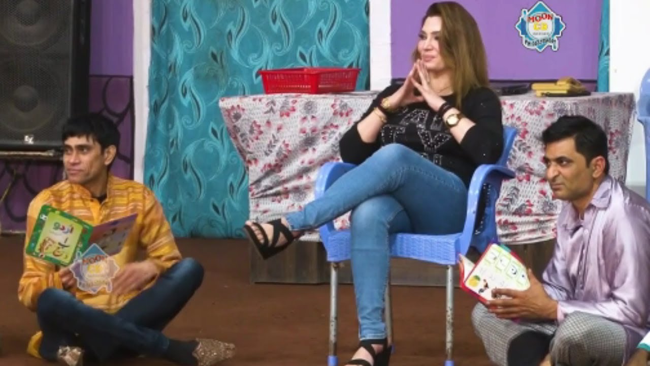 Amjad Rana and Khushboo with Goshi 2 Stage Drama Connection Pyaar Da Comedy Clip 2020