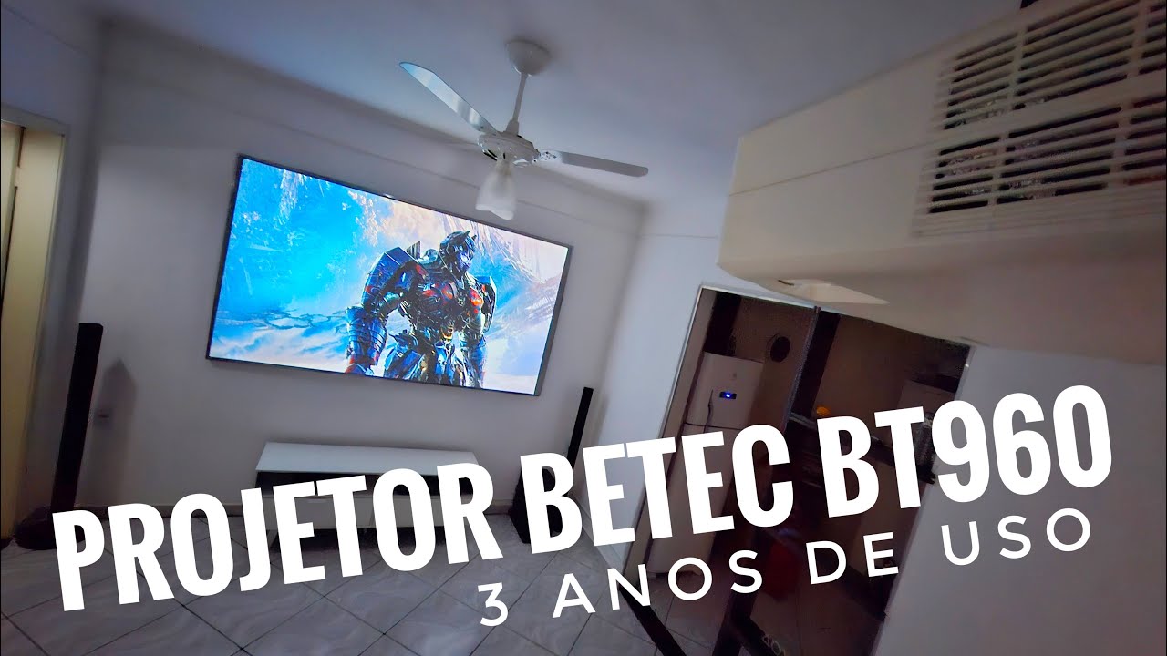 PROJETOR BETEC BT960 | 3 ANOS DEPOIS AINDA VALE A PENA? 