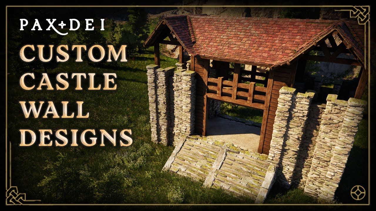 Pax Dei | Custom Castle Wall Designs
