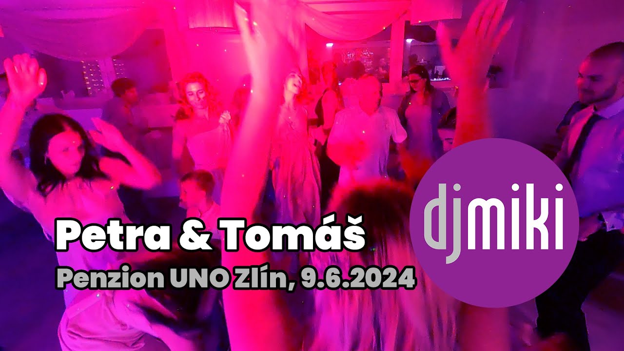 DJ Miki / Penzion UNO ožil svatbou Petry a Tomáše