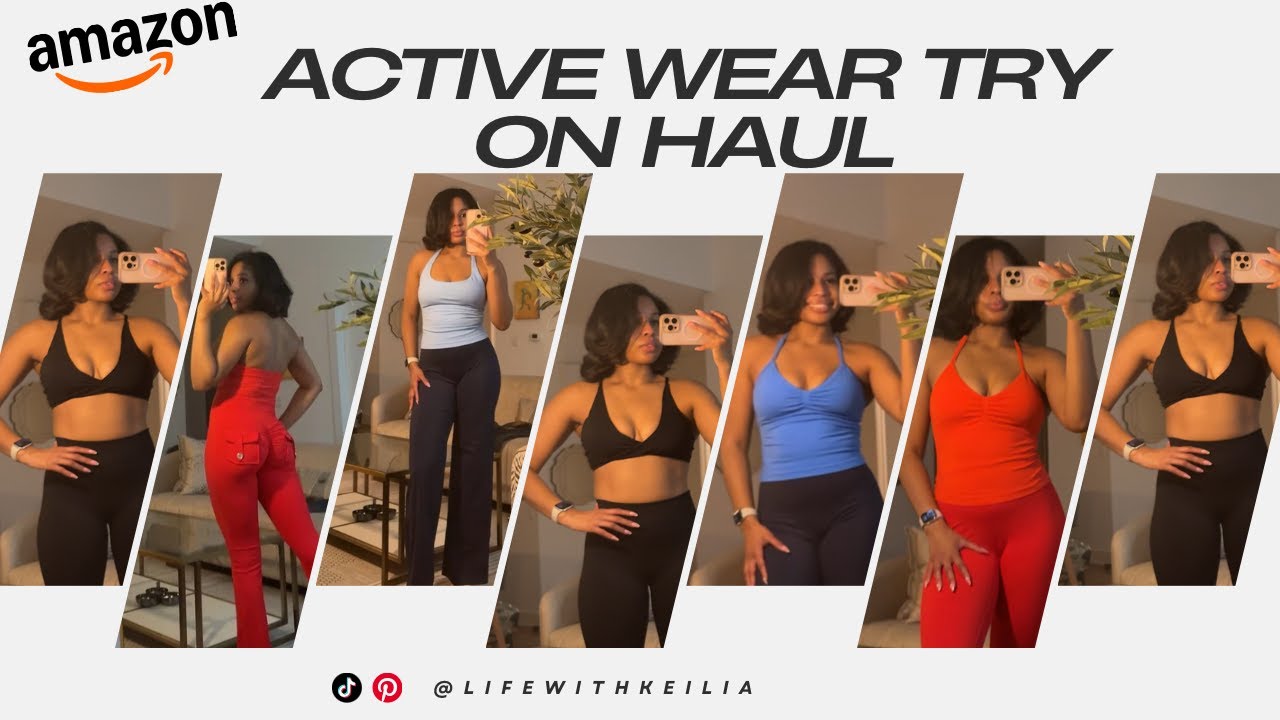 Affordable Amazon Active Wear Try-On Haul | Dfyne Dupes | Viral TikTok Leggings | Gym/Pilates/Yoga