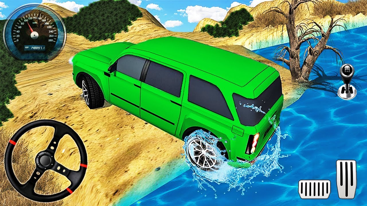 Offroad Prado Hill Climb Racing - 4x4 Jeep Drive Simulator - Android Gameplay #2