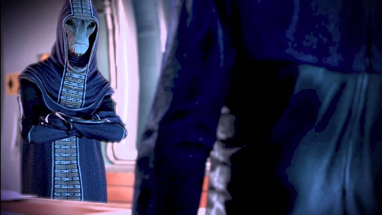Mass Effect 3 &mdash; Встреча с Рексом и саларианцем Далатрассом