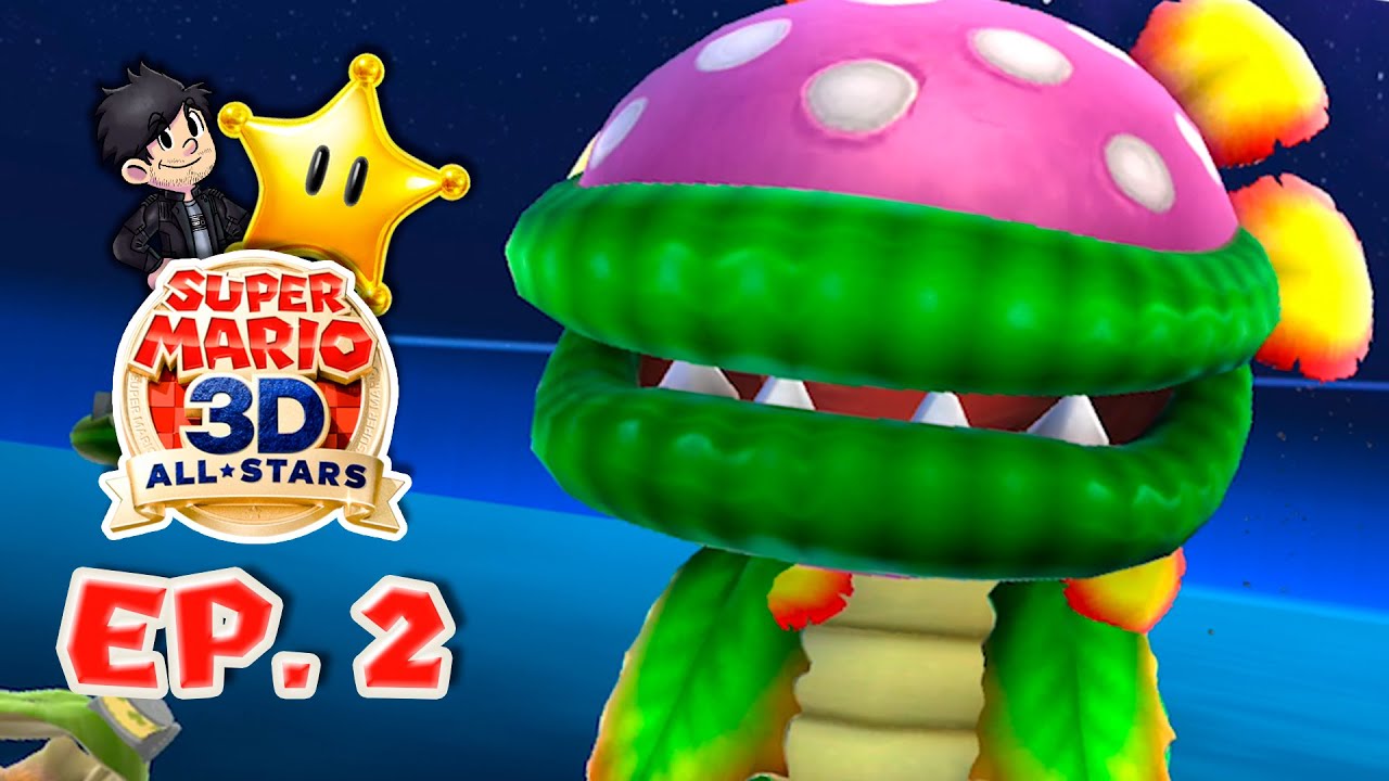 ¡LA PLANTA DINOPIRAÑA! | Super Mario Galaxy al 100% | Super Mario 3D All-stars