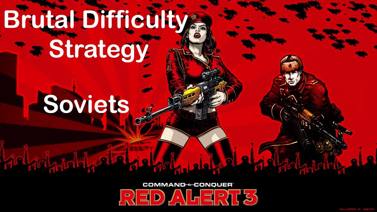 red alert 3 Soviet skirmish strategy guide (hard/brutal).