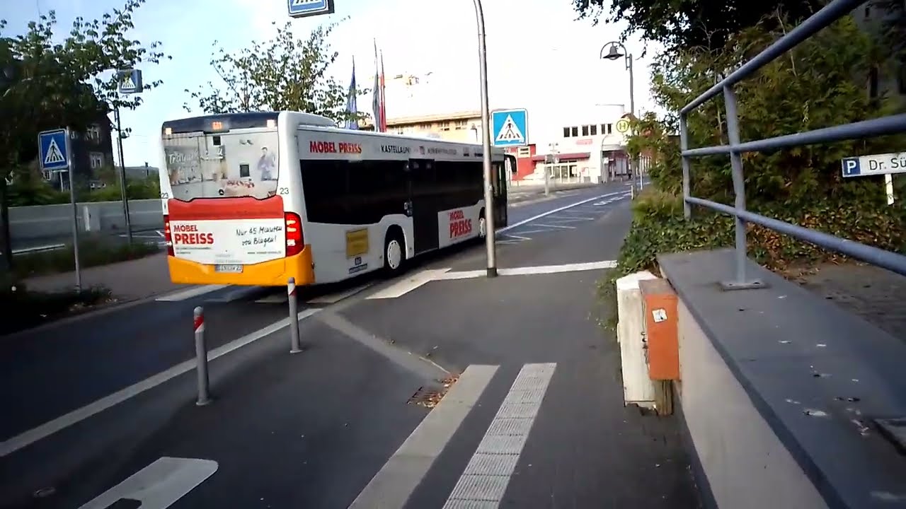 Busfahrt von Bingerbr&uuml;ck nach Bingen 2022