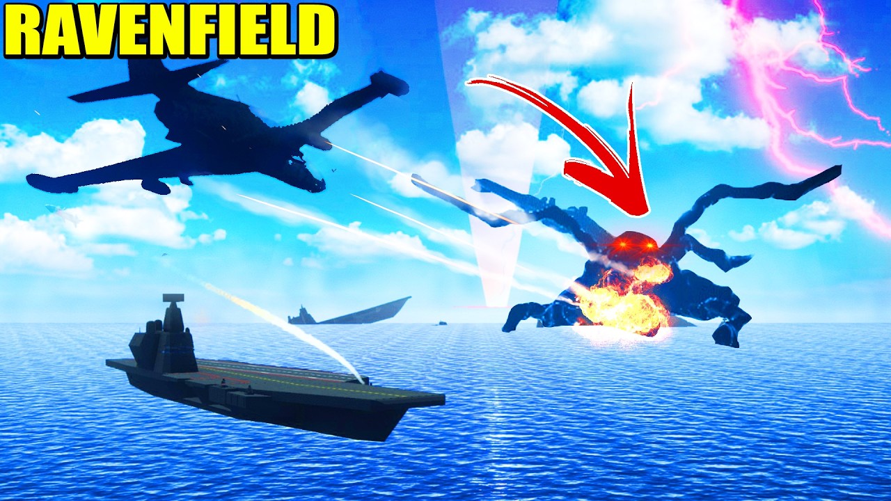 RAVENFIELD - Nuke Vs Monstruo Gigante (Tercer Impacto Evangelion)