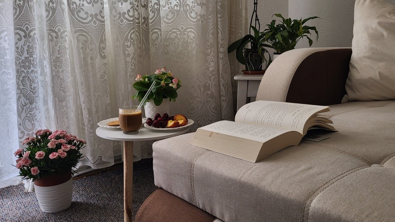 утренние занятия🏡 | весело провести время за кофе домой | кулинария и торт с молоком и карамелью