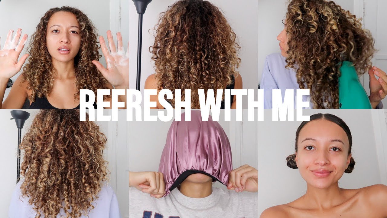 WEEKLY CURLY HAIR ROUTINE // 3A CURLS