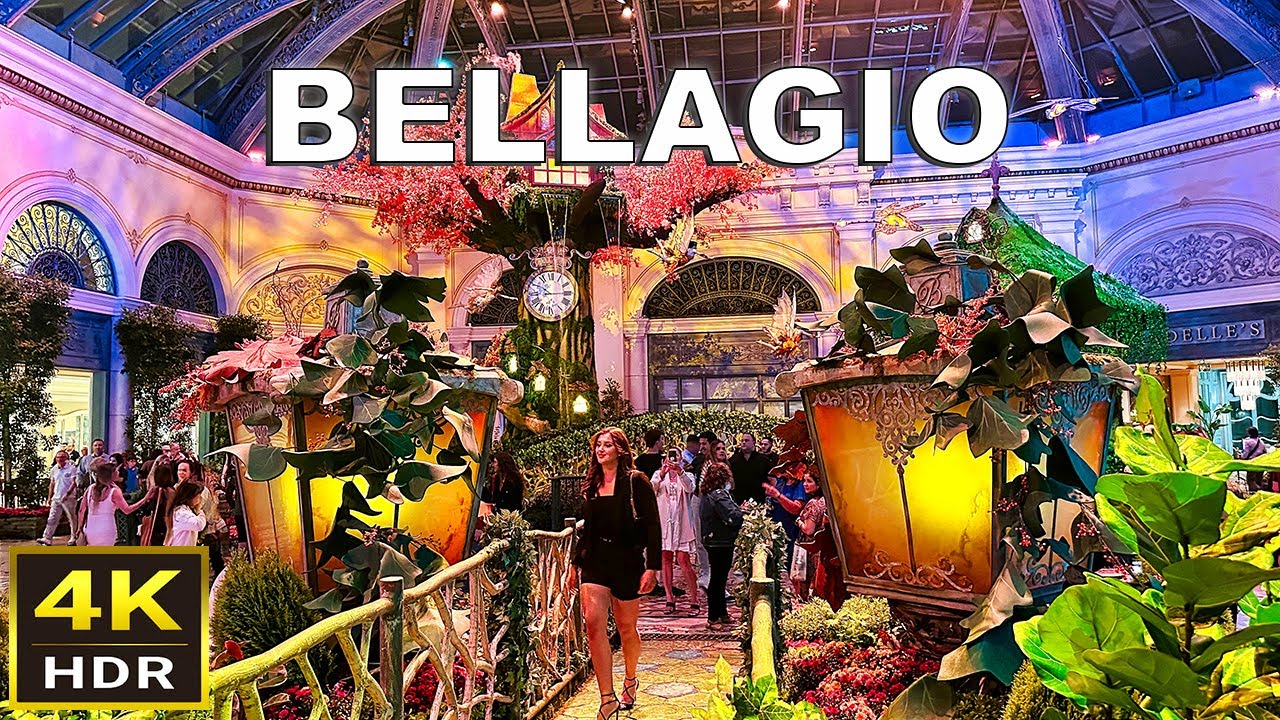 [4K HDR] Bellagio Las Vegas Walking Tour | Sept 2024 | Las Vegas Strip