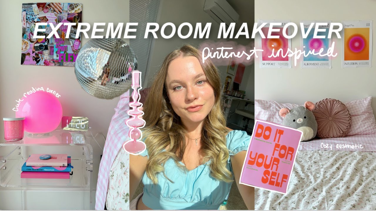 EXTREME room makeover 2023! *pinterest inspired* | my dream pinterest room