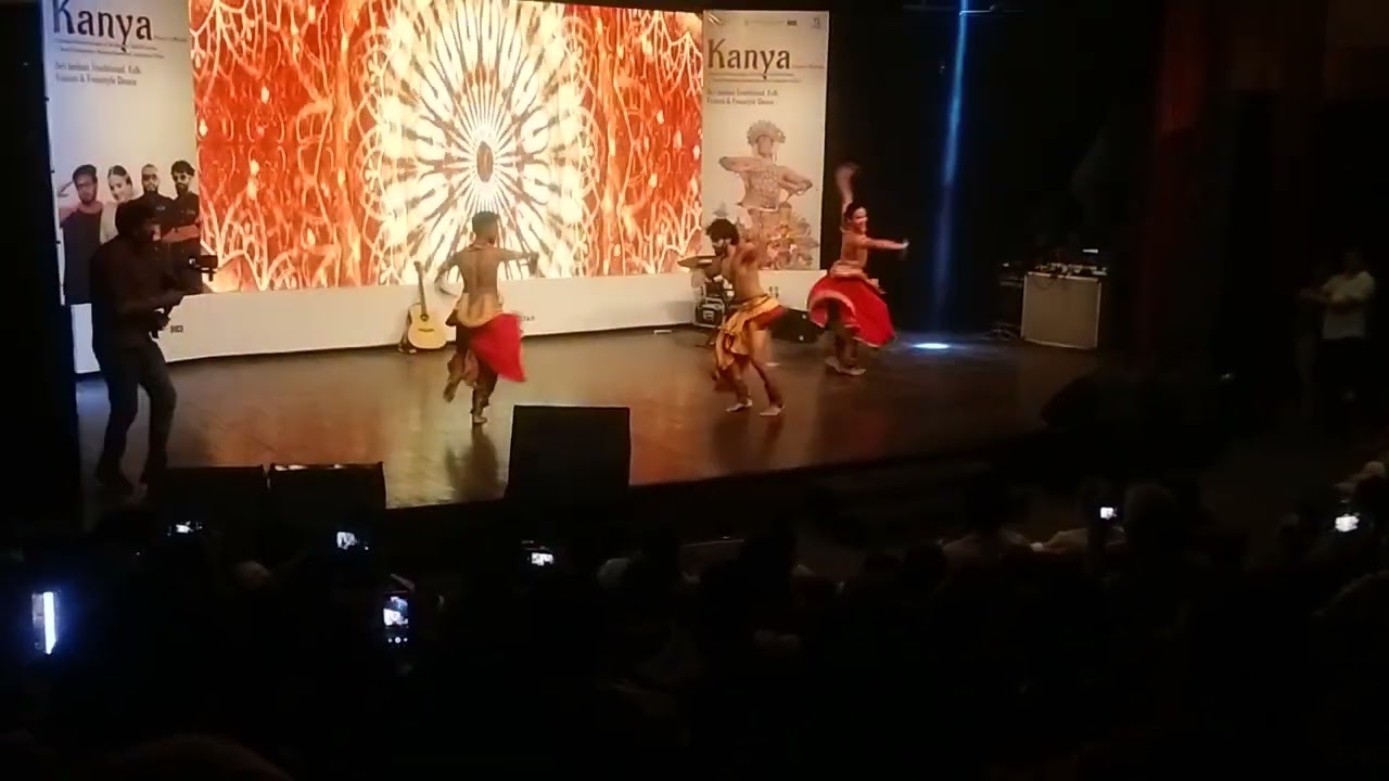 Sri Lanka dancers performing Karachi Arts Council Pakistan