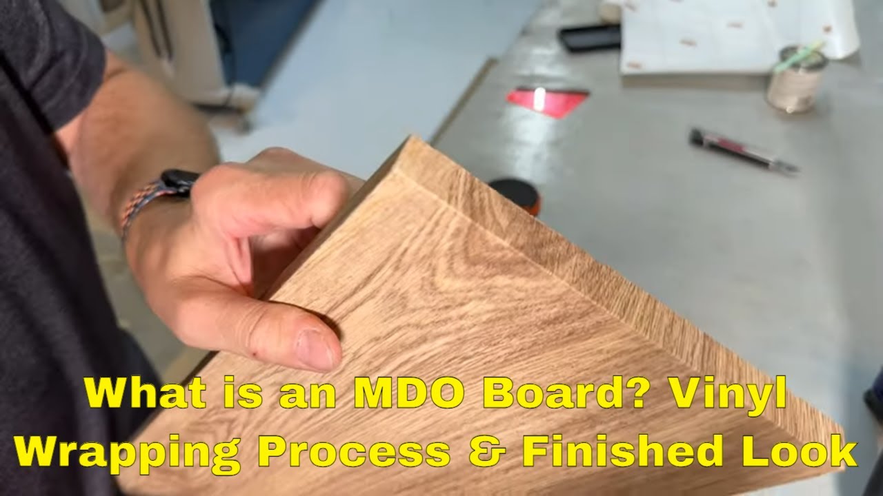 How To Make MDF Board Look AMAZING With This Simple Trick!
