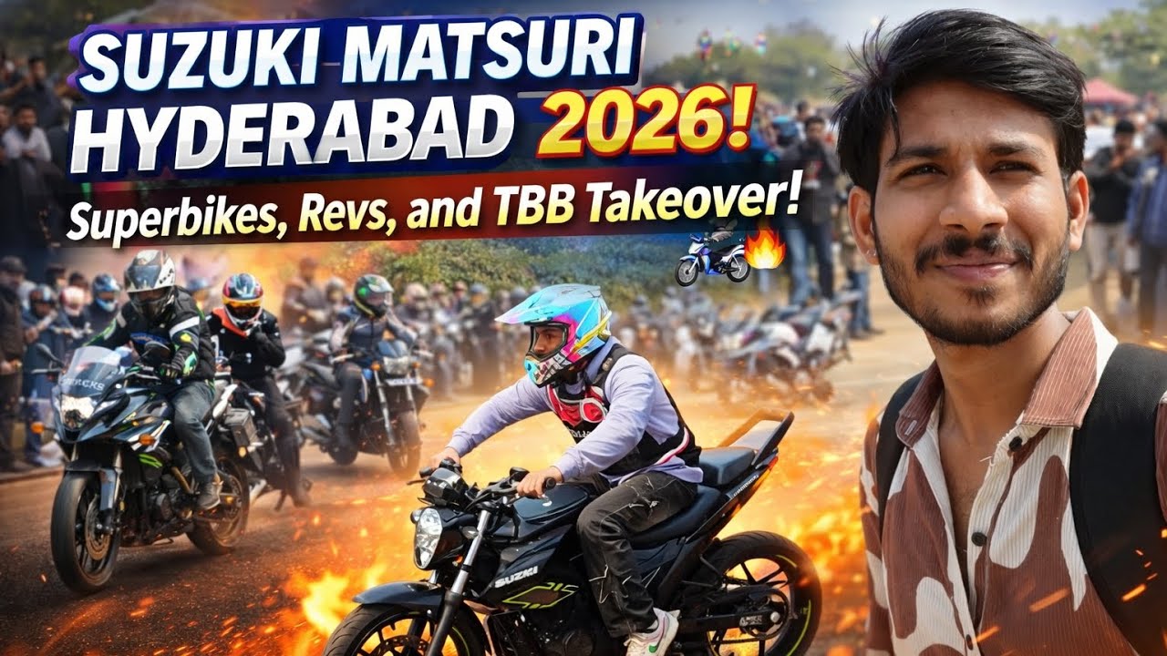 Suzuki Matsuri 2026 | The Biggest Biking Festival in Hyderabad!