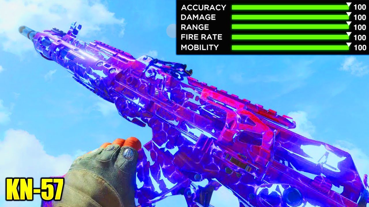 HOW TO MAKE KN-57 OVERPOWERED! KN-57 Best Class Setup in Black Ops 4! - (COD BO4 Best Class Setups)