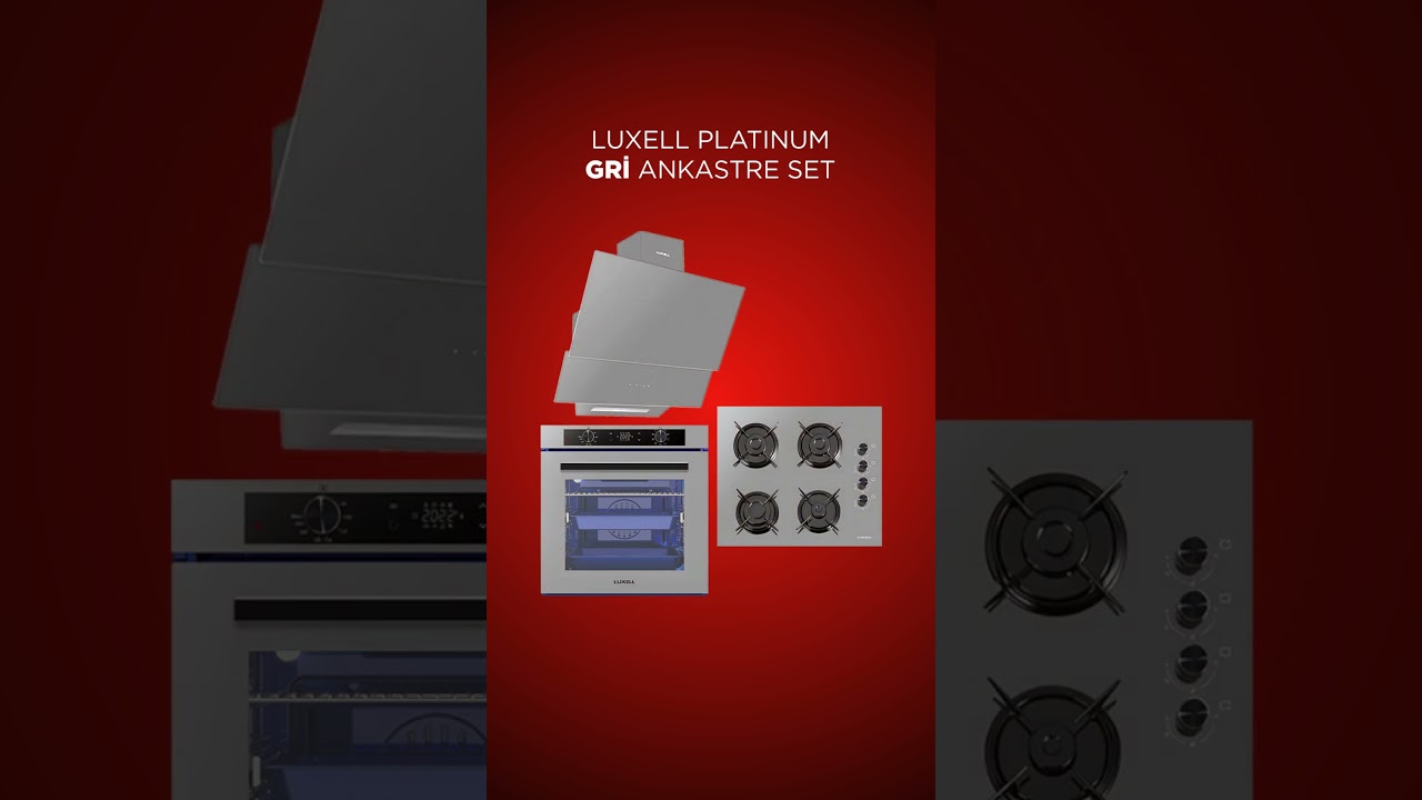 Luxell Platinum Ankastre Set