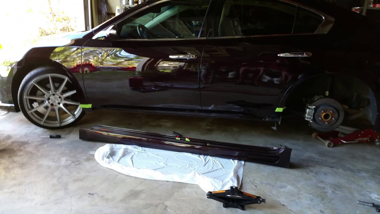 Stillen Nissan Maxima Side Skirt Review Part 3
