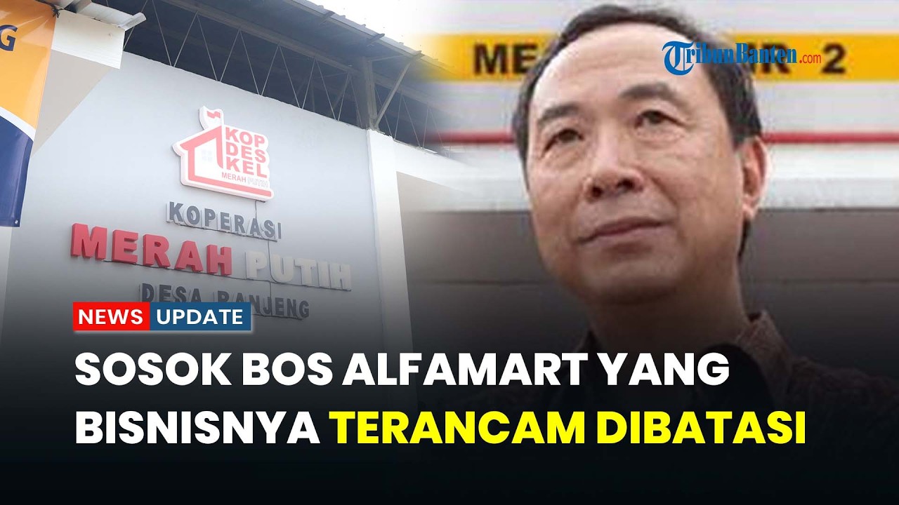 Sosok Djoko Susanto, Bos Alfamart yang Bisnisnya Terancam Dibatasi Imbas Pendirian Kopdes MerahPutih