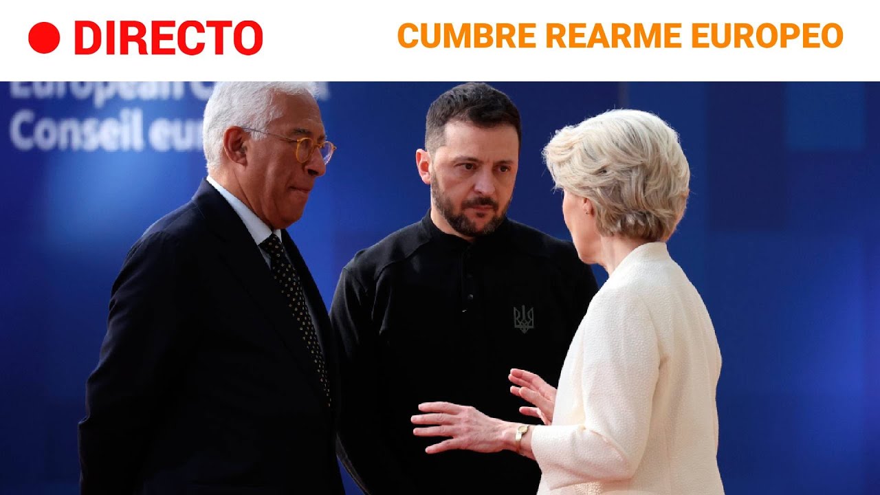 CUMBRE UE: COSTA, VON DER LEYEN y ZELENSKI DEFIENDEN la UNIDAD frente a RUSIA | RTVE Noticias