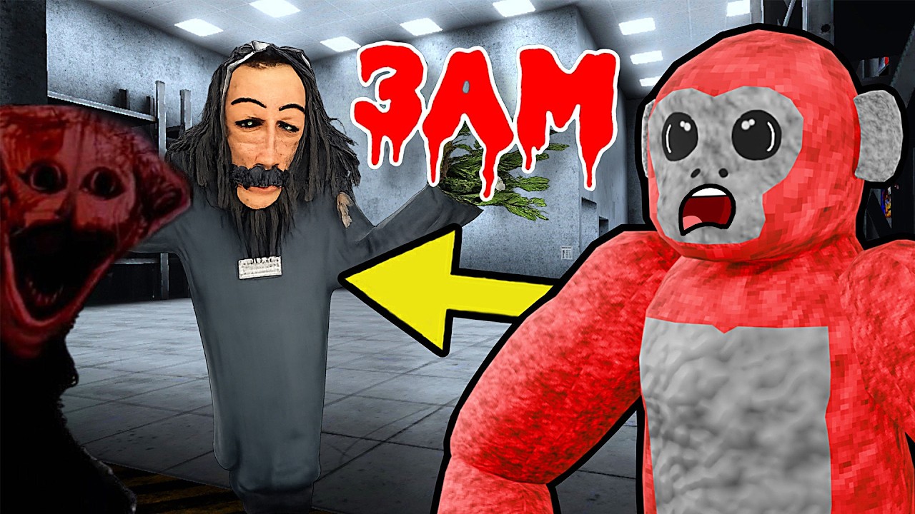 I Hunted EVERY Scary Baboon MONSTER at 3AM...