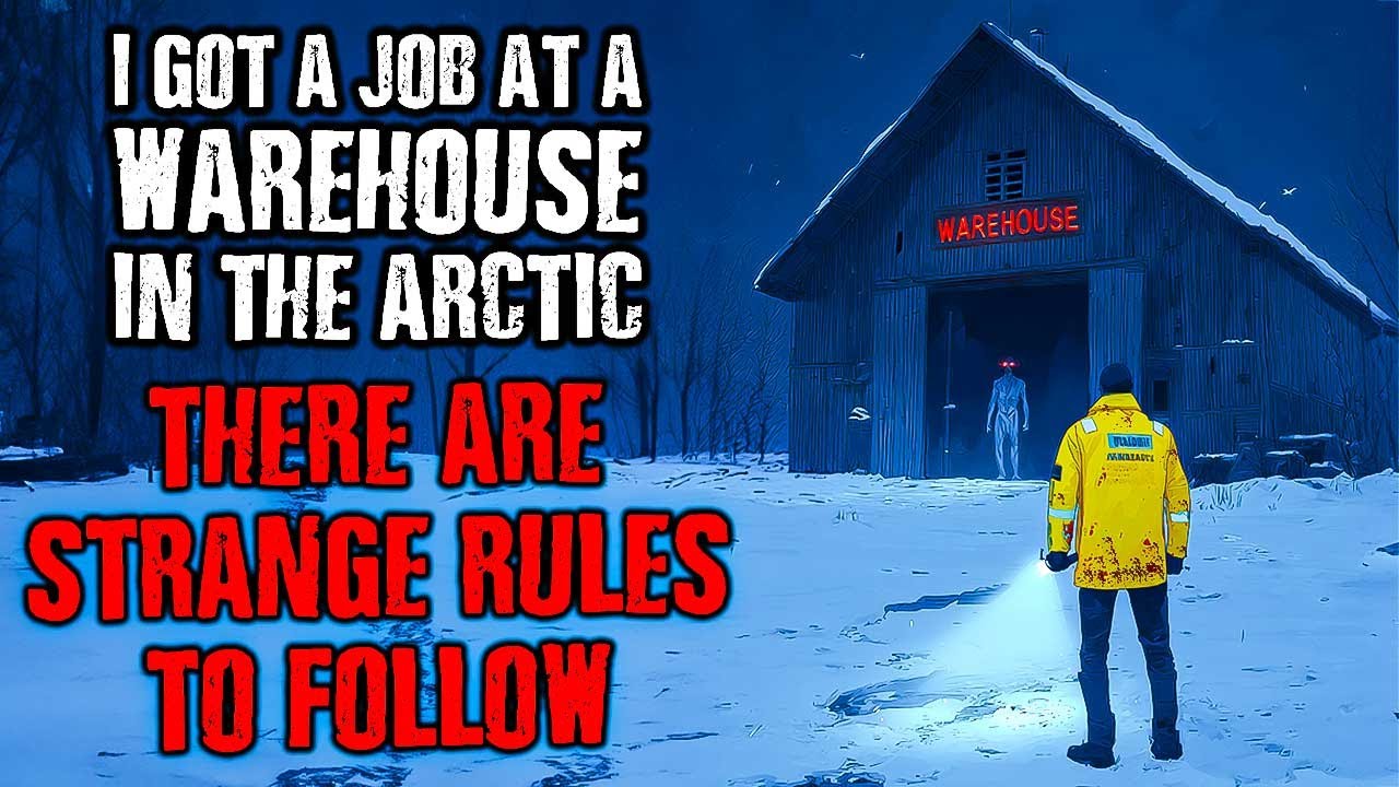 I Got a Job at a Warehouse in the Arctic...There are STRANGE RULES to follow !