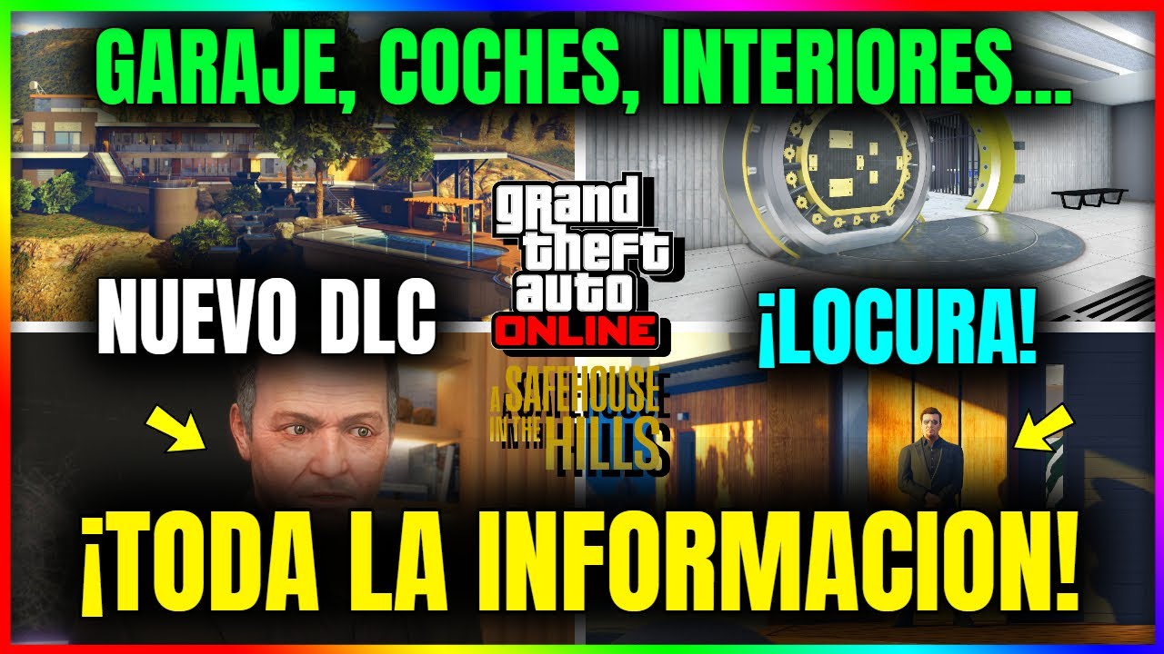 NUEVO DLC DE MICHAEL en GTA5 Online! MANSIONES! SEGURIDAD, GARAJES, COCHES, IA y MUCHO M&Aacute;S!