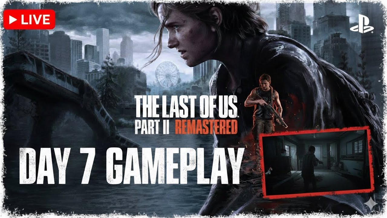 The Last Of Us Part 2 Remastered Gameplay #thelastofus