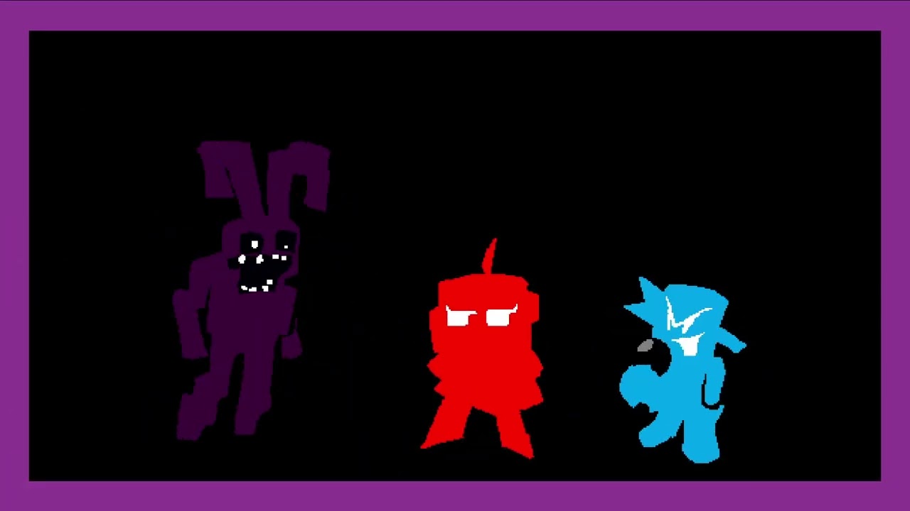 Lurking (Instrumental + Visuals): VS Ourple Guy V3 | Friday Night Funkin' | Mod | Song