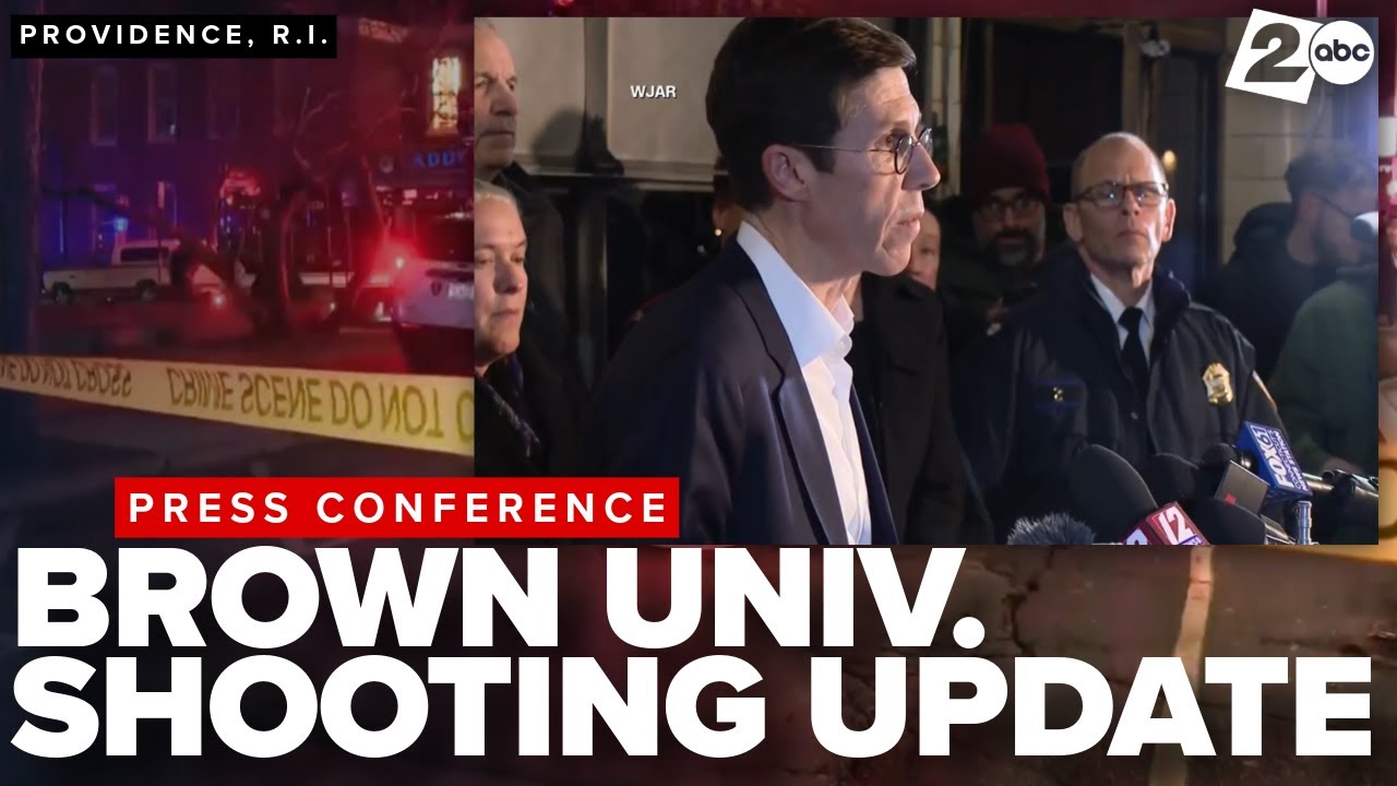 UPDATE from authorities after shooter kills 2, wounds 9 on Brown University campus in Rhode Island
